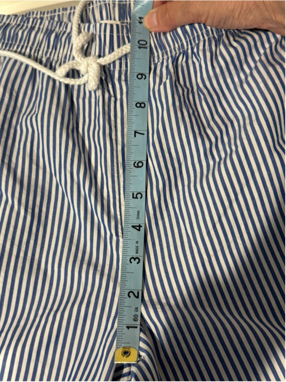 Women's beachlunchlounge Striped lounge pants Blue White Size XS - Picture 11 of 12
